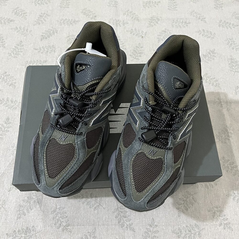 New Balance 9060 Blacktop Dark Moss Black